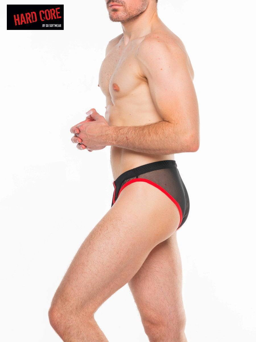 Go Software Black and Red Frisky Bikini Brief