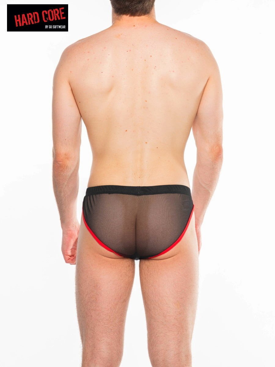 Go Software Black and Red Frisky Bikini Brief