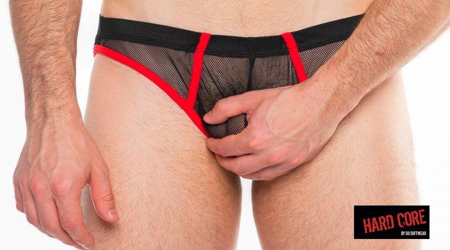 Go Software Black and Red Frisky Bikini Brief