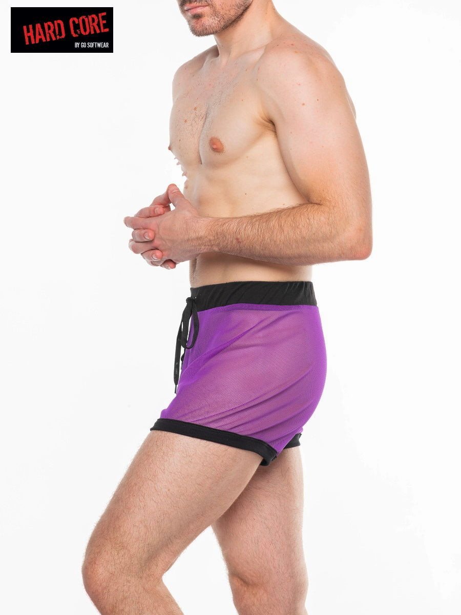 Go Software Purple and black Frisky Short