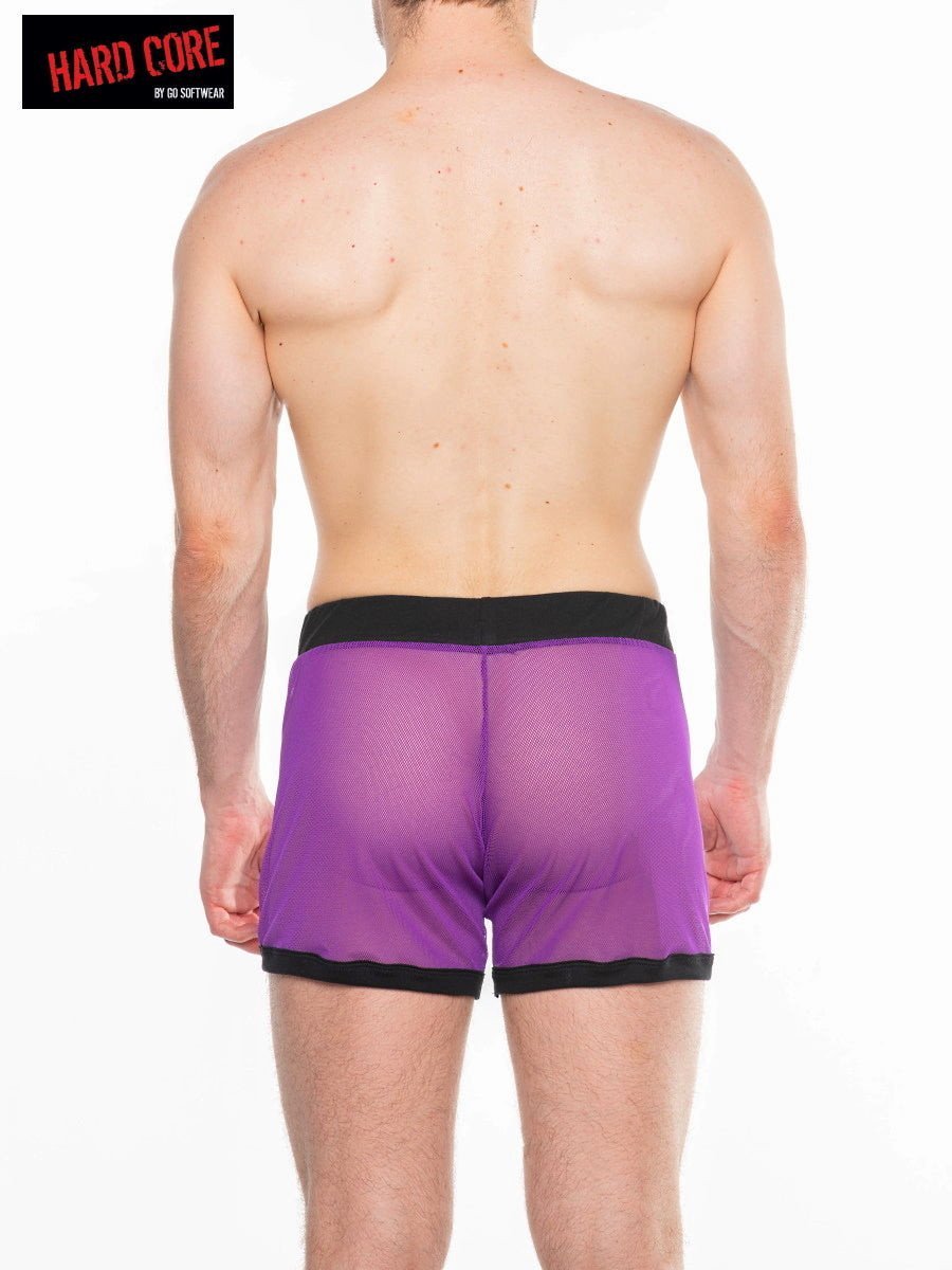 Go Software Purple and black Frisky Short