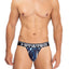 HAWAI Dark Blue 42167 Printed Microfiber Jockstrap