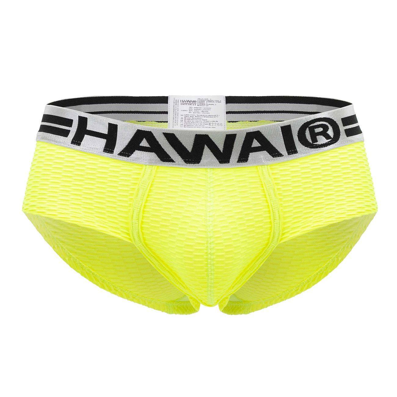 HAWAI Neon Green 42266 Microfiber Brief