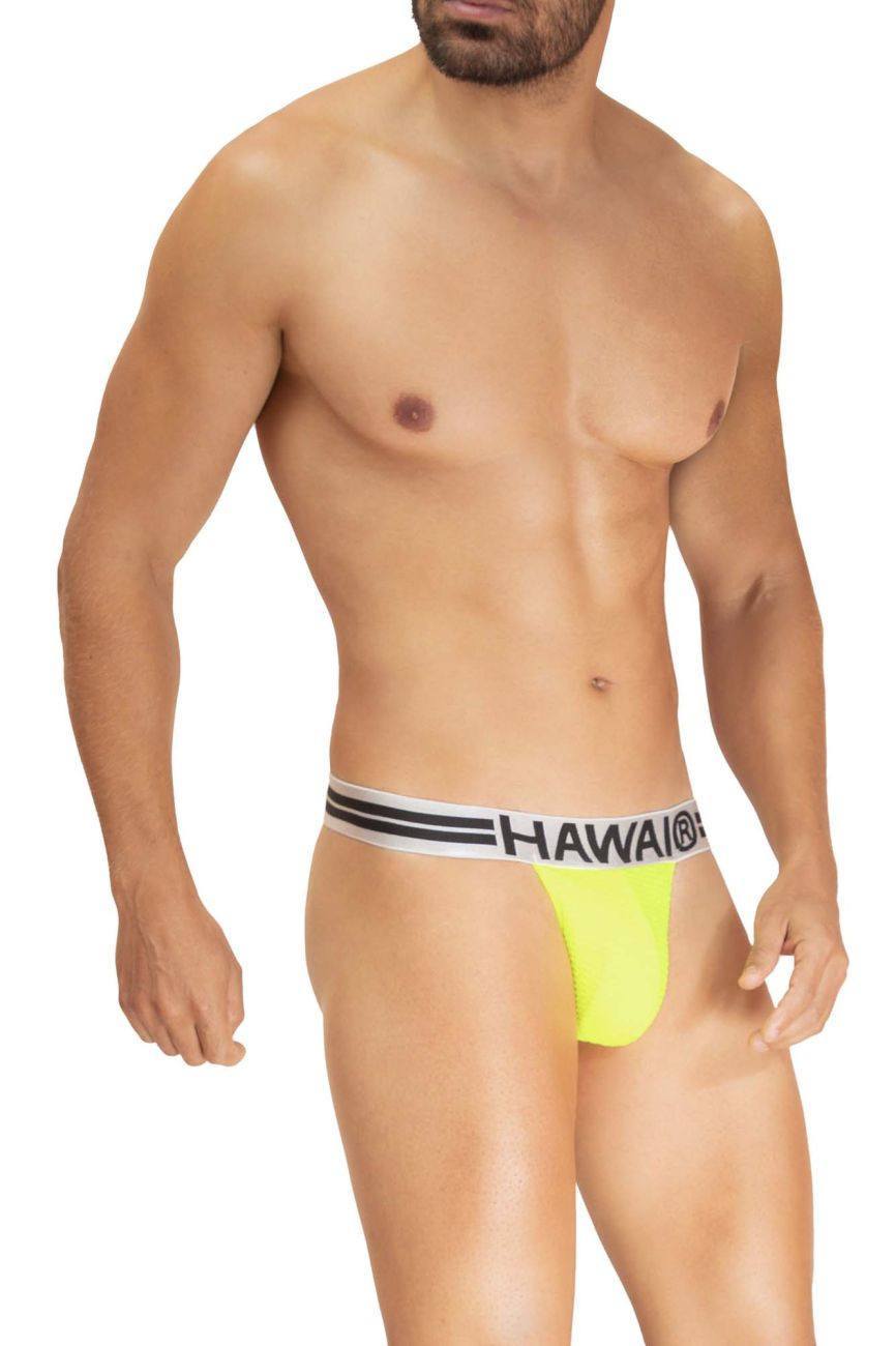 HAWAI Neon Green 42267 Microfiber Thong