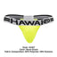 HAWAI Neon Green 42267 Microfiber Thong