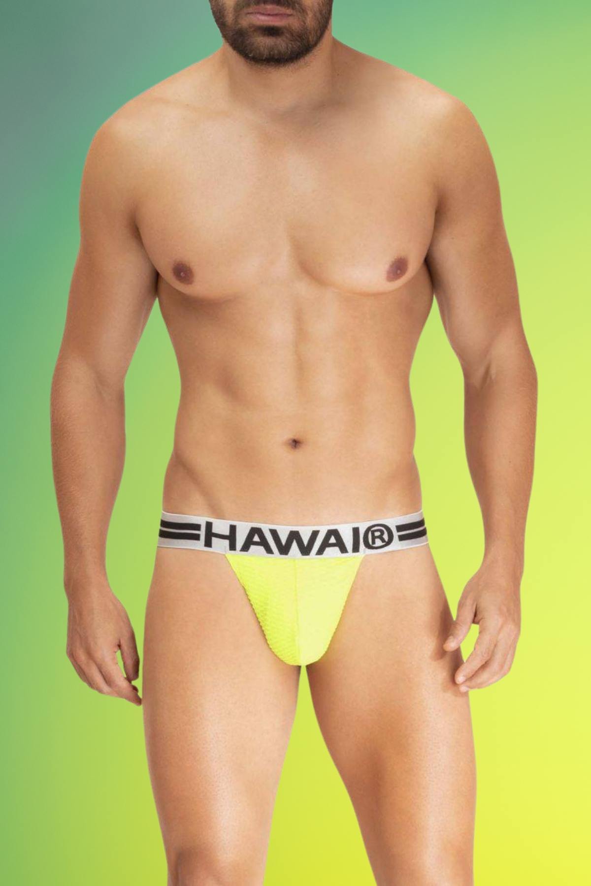 HAWAI Neon Green 42267 Microfiber Thong