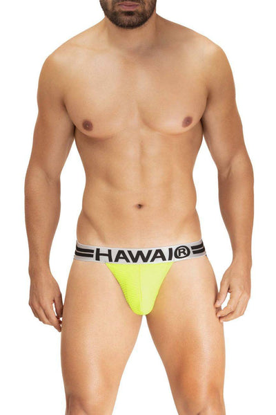 HAWAI Neon Green 42268 Microfiber Jockstrap