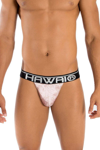 HAWAI pink 41946T Animal Print Athletic Jockstrap