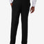 Haggar Big & Tall Cool 18pro Classic-fit Expandable Waist Flat Front Stretch Dress Pants Black