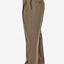 Haggar Big & Tall Eclo Stria Classic-fit Pleated Hidden Expandable Waistband Dress Pants Khaki