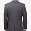 Haggar J.m. Men’s Classic/regular Fit Stretch Sharkskin Suit Jacket Dark Grey