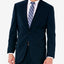 Haggar J.m. Men’s Classic/regular Fit Stretch Sharkskin Suit Jacket Dark Navy