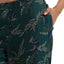 Hanro Celia Pajama Pants Kelp Garden