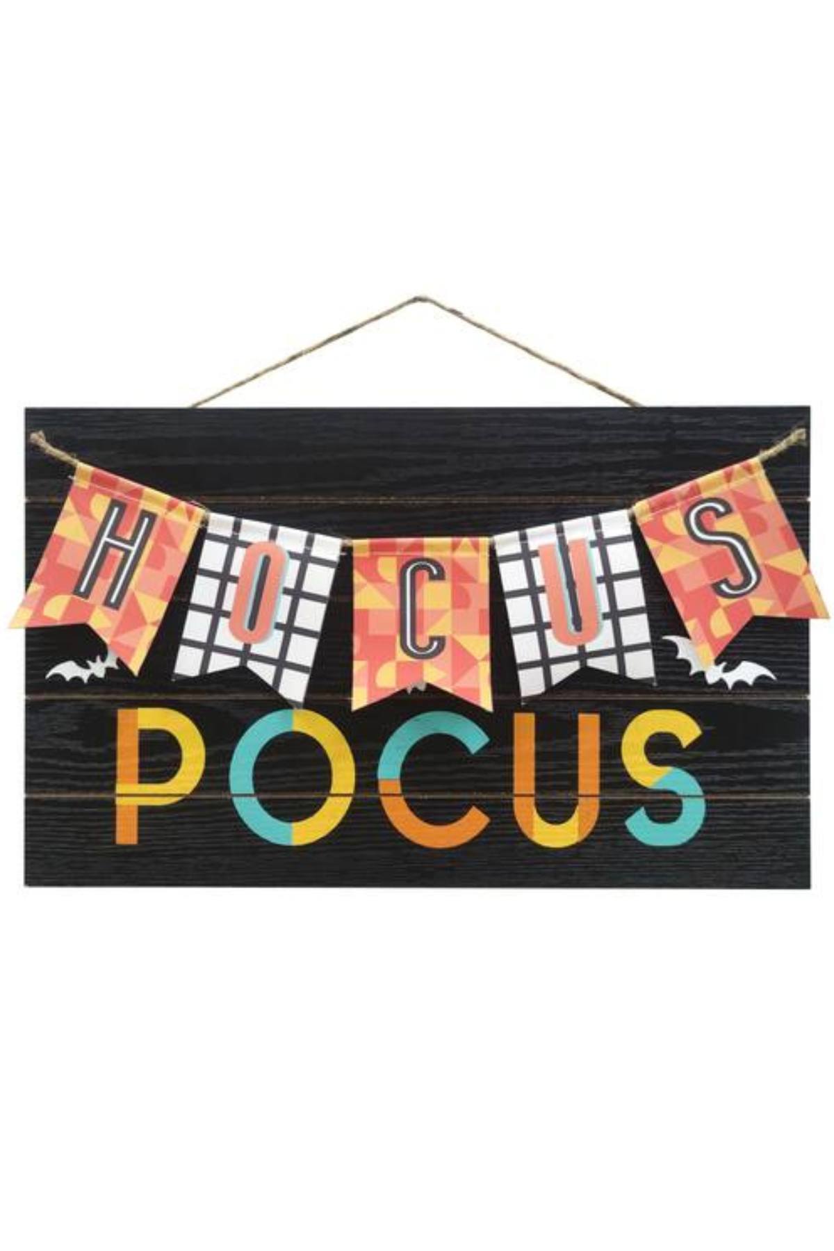 Hocus Pocus Hanging Wall Sign Banner