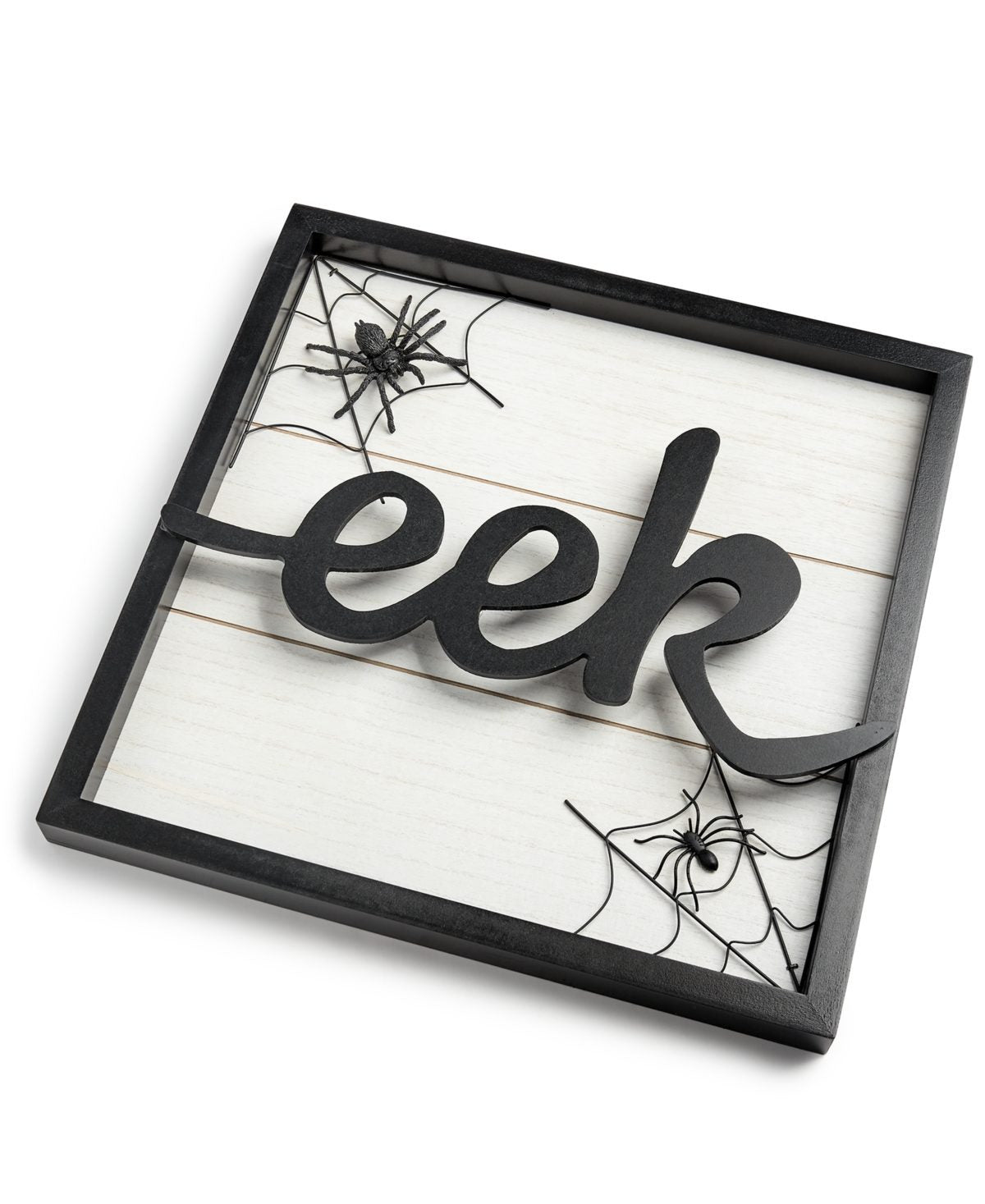 Holiday Lane Halloween 'Eek' Wall Plaque