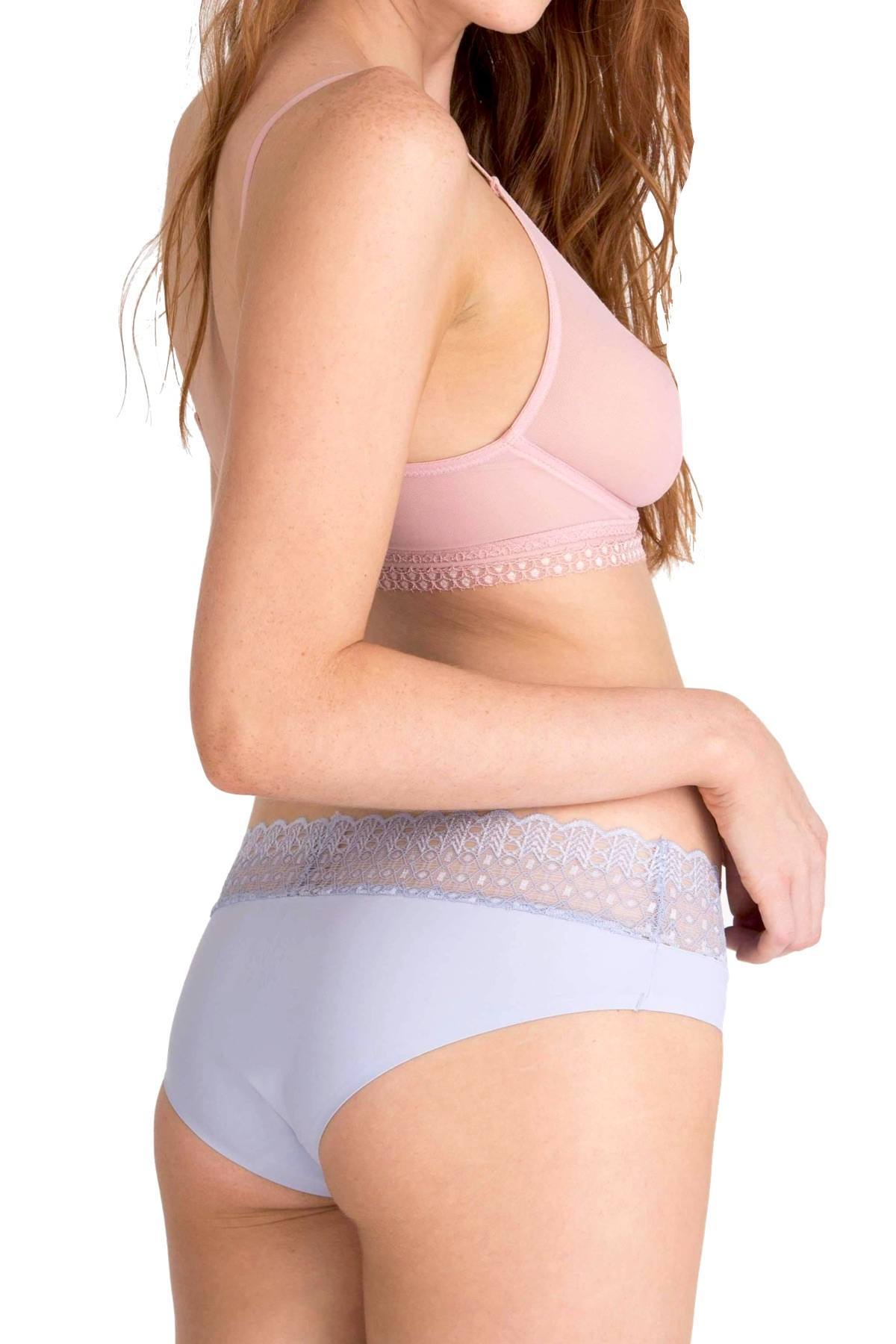 Honeydew Intimates Low Tide Lace Trim Skinz Hipster Brief