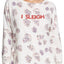 Honeydew Intimates Pinecone-Printed "I Sleigh" Lounge Top