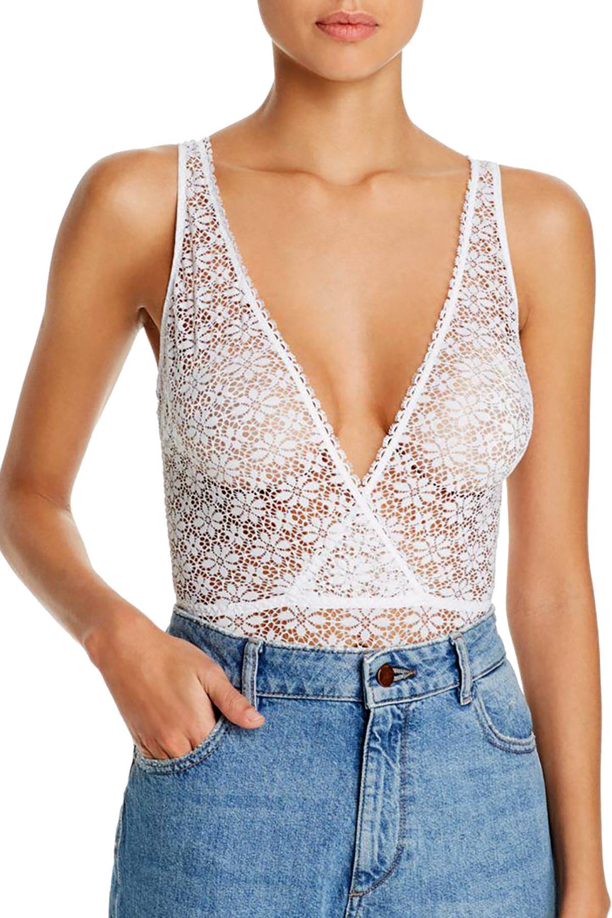 Honeydew Intimates White Samantha Bodysuit