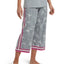 Hue Capri Pajama Pants Sleet