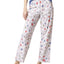 Hue animal Crunch Modern Classic Pj Pajama Pants Gardenia