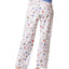 Hue animal Crunch Modern Classic Pj Pajama Pants Gardenia