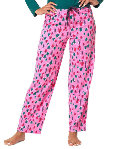 Hue holiday Classic Pajama Pants Shocking Pink