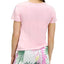 Hue scoop Neck Short Sleeve Pajama T-shirt Cameo Pink