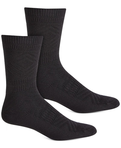 Hue wo Supersoft Diamond Boot Socks Black