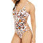 Hula Honey Juniors' Wild About You Printed Side-lace One-piece Swimsuit Leopard Multi