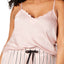 INC International Concepts PLUS Scalloped Neck Camisole PJ Top in Sandy Blush