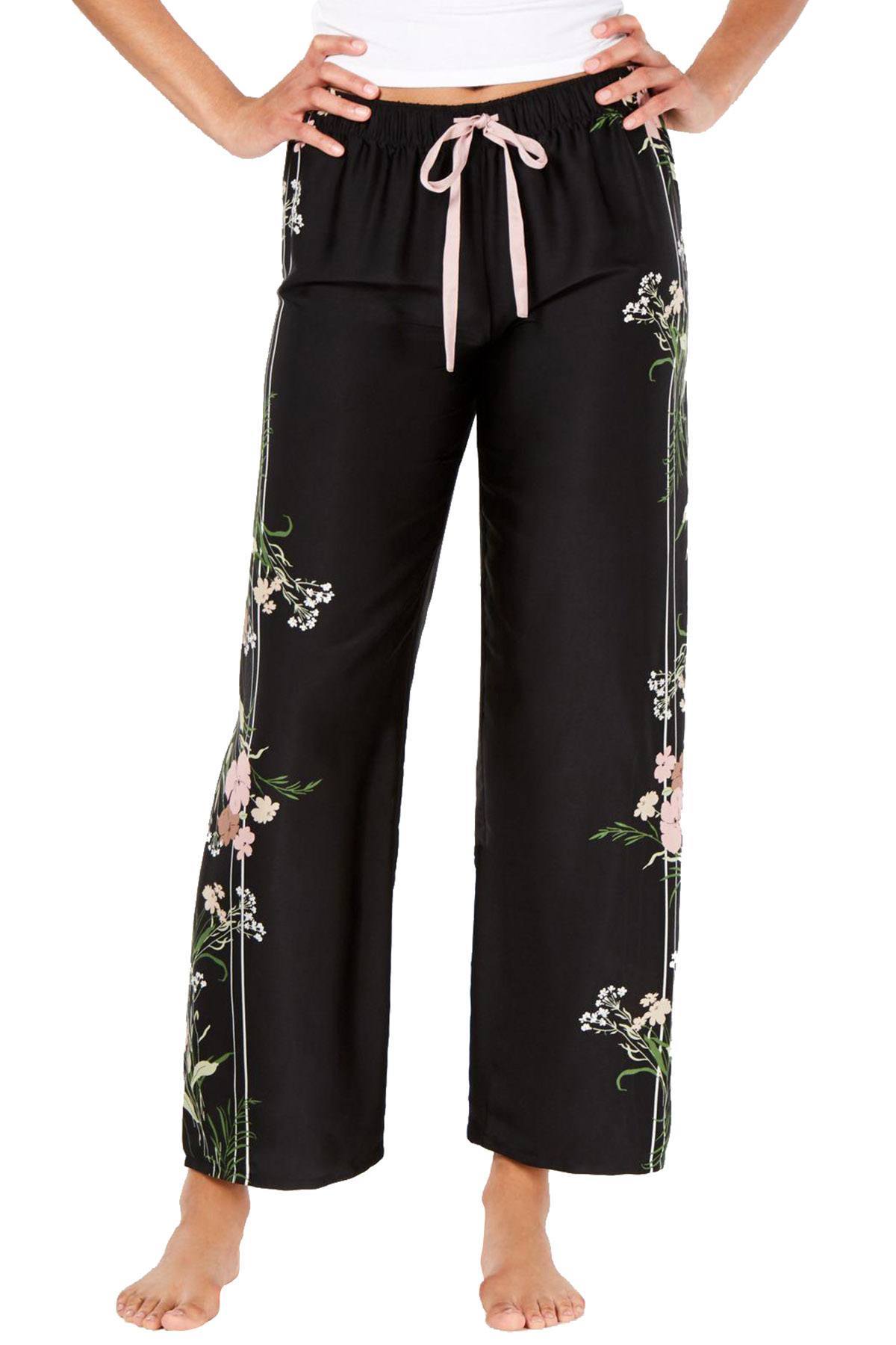 INC International Concepts Printed Pajama Pant in Spicy Floral Stripe