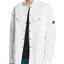 Iceberg Embroidered Denim Shirt Jacket White