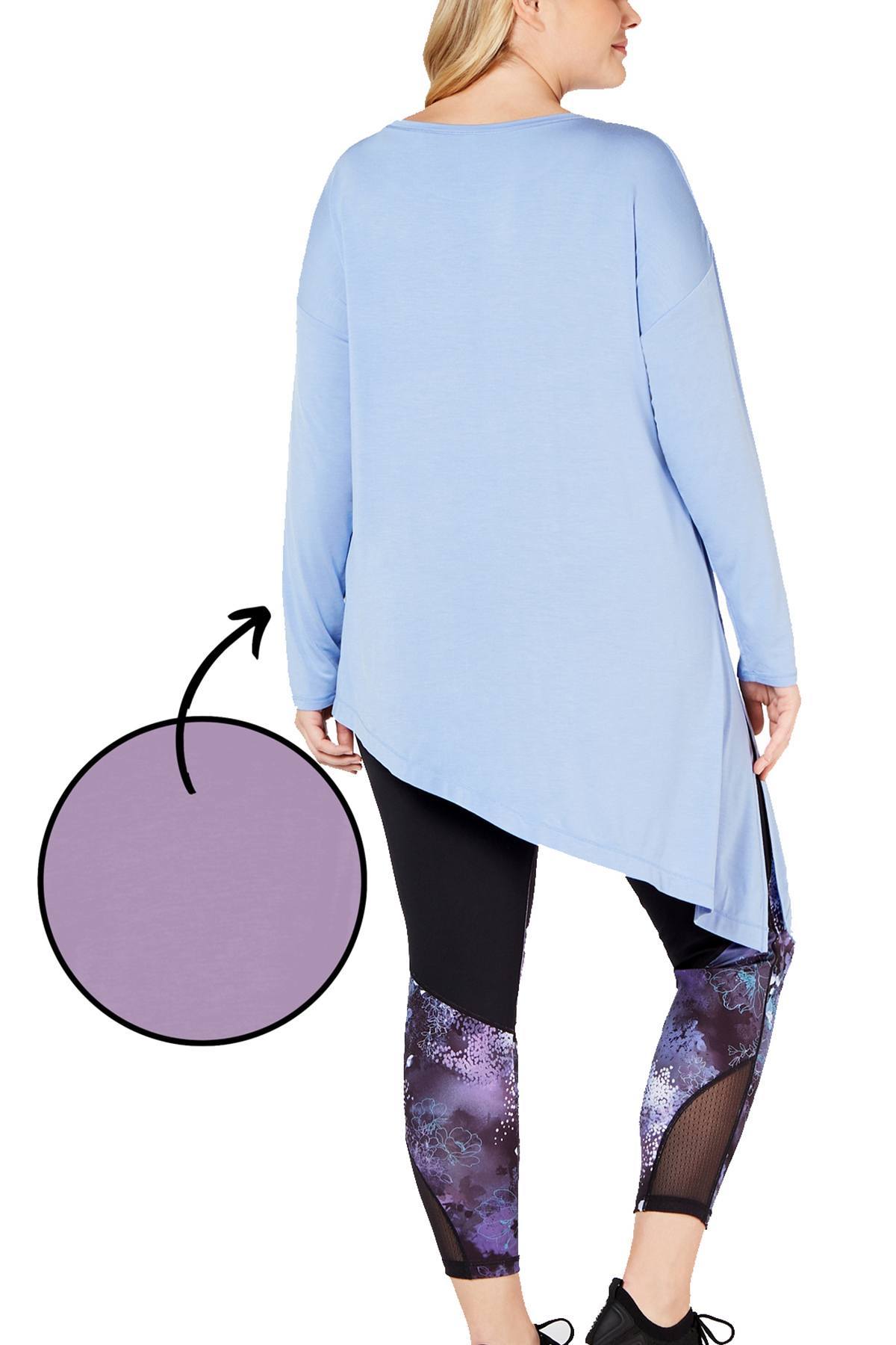 Ideology PLUS Lilac-Moon Modal Asymmetrical Top