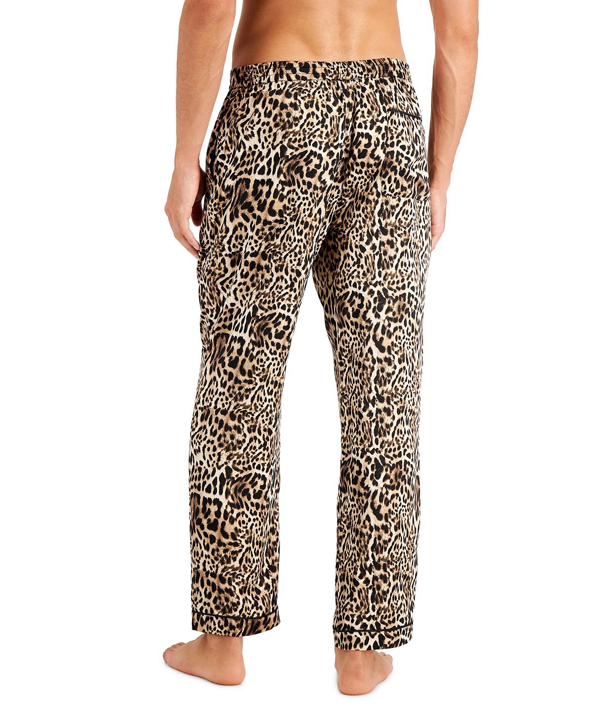 Inc International Concepts Cheetah-print Satin Pajama Pants Animal Print