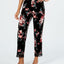 Inc International Concepts Inc Lace-trim Printed Velvet Pajama Pants Winter Break Blossom