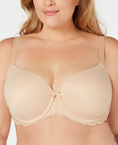 Inc International Concepts Inc Wo Plus Lace-trim Balconette Bra Frappe