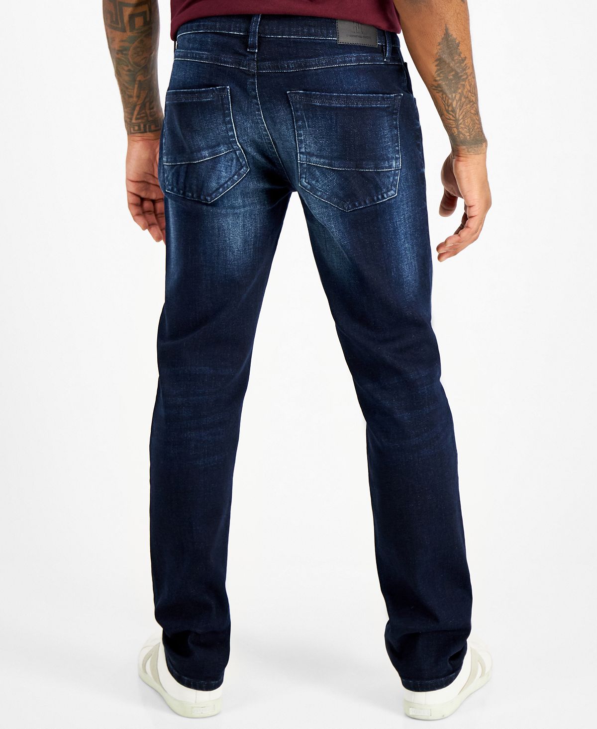 DENIM CORE BLUE Inc Black Jeans Waist 36 Regular Length Fit Cuff £29.99 -  PicClick UK