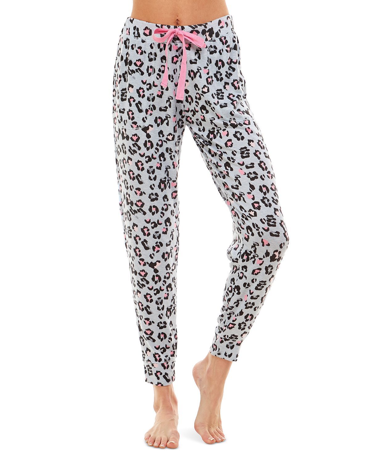 Jaclyn Intimates Whisper Luxe Jogger Pajama Pants Spotty Felix