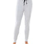 Jaclyn Intimates Yummy Jogger Pajama Pants Damsel White