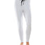 Jaclyn Intimates Yummy Jogger Pajama Pants Damsel White