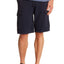 Jeffrey Banks Solid Navy Cargo Short