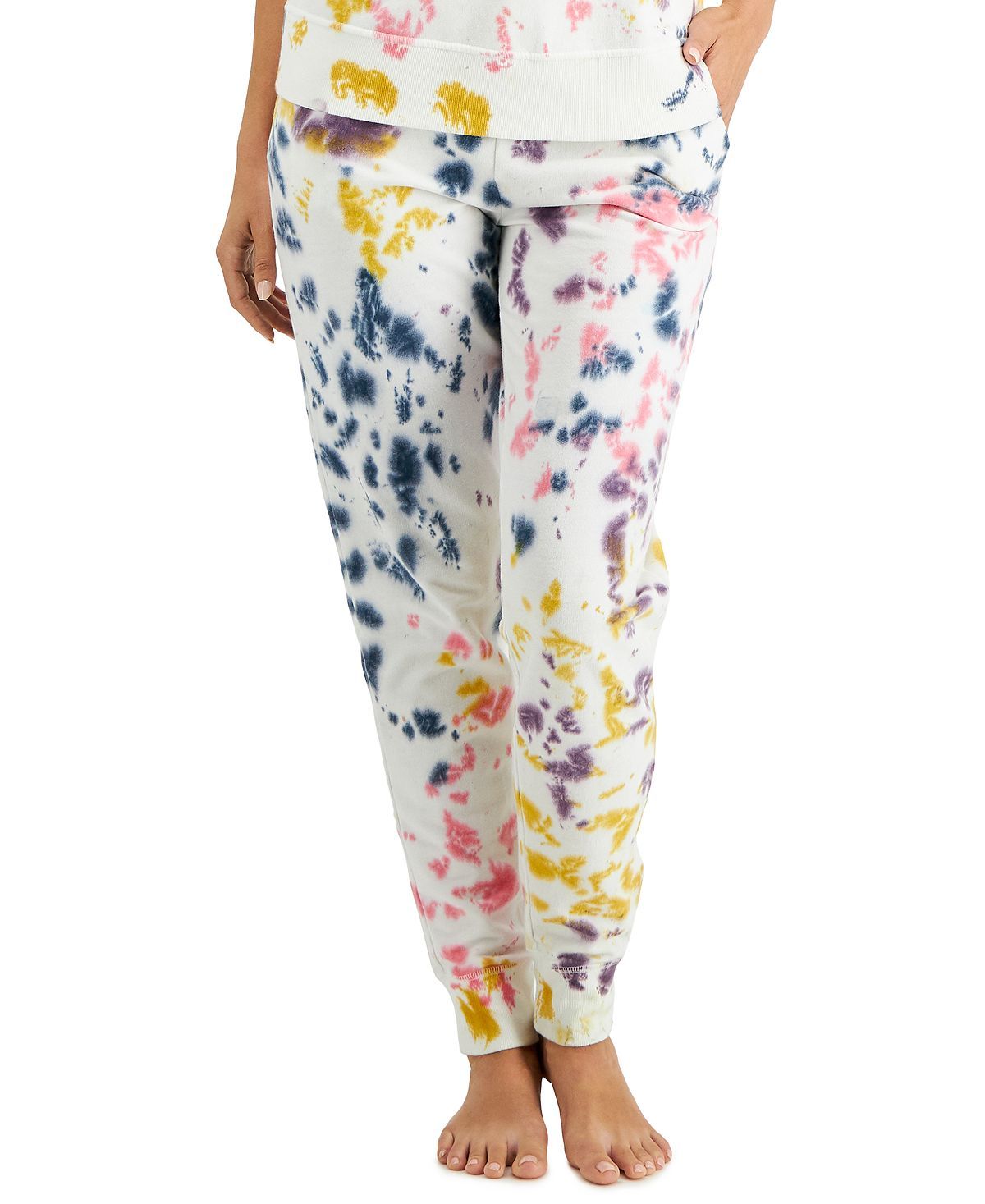 Jenni On Repeat Jogger Pajama Pants Bold Tiedye