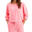 Jenni On Repeat Super Soft Crew Sleep Top Pink Fun