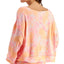 Jenni On Repeat Super Soft Crew Sleep Top Pink Tiedye