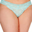 Jenni PLUS Lace Thong in Excite Mint