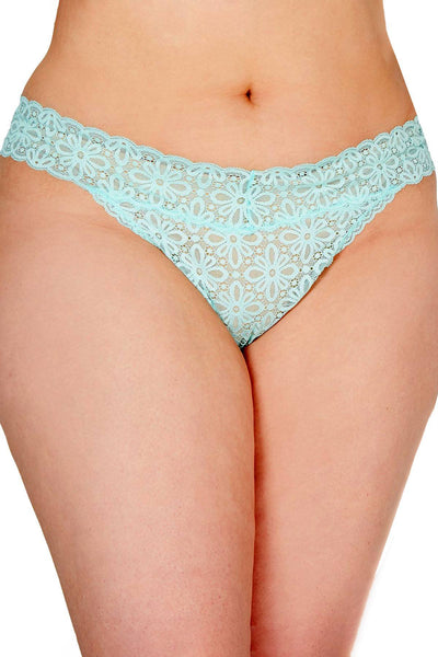 Jenni PLUS Lace Thong in Excite Mint