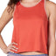 Jenni PLUS Stitch Trim Tank Top in Cayenne