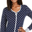 Jenni Printed Thermal One Piece Pajama Electric Dots