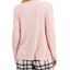 Jenni Solid Long-sleeve Pajama Top Peachskin