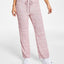 Jenni Style Not Fuzzy Knit Pants Withered Rose